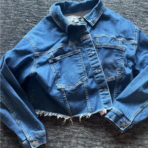 Cropped Jean Jacket